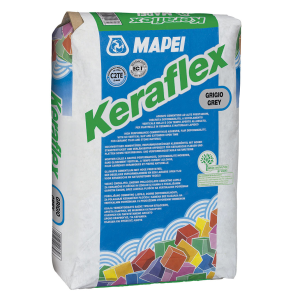 Pegamento para Porcelanatos y Cerámicas Keraflex Grey Mapei 25kg